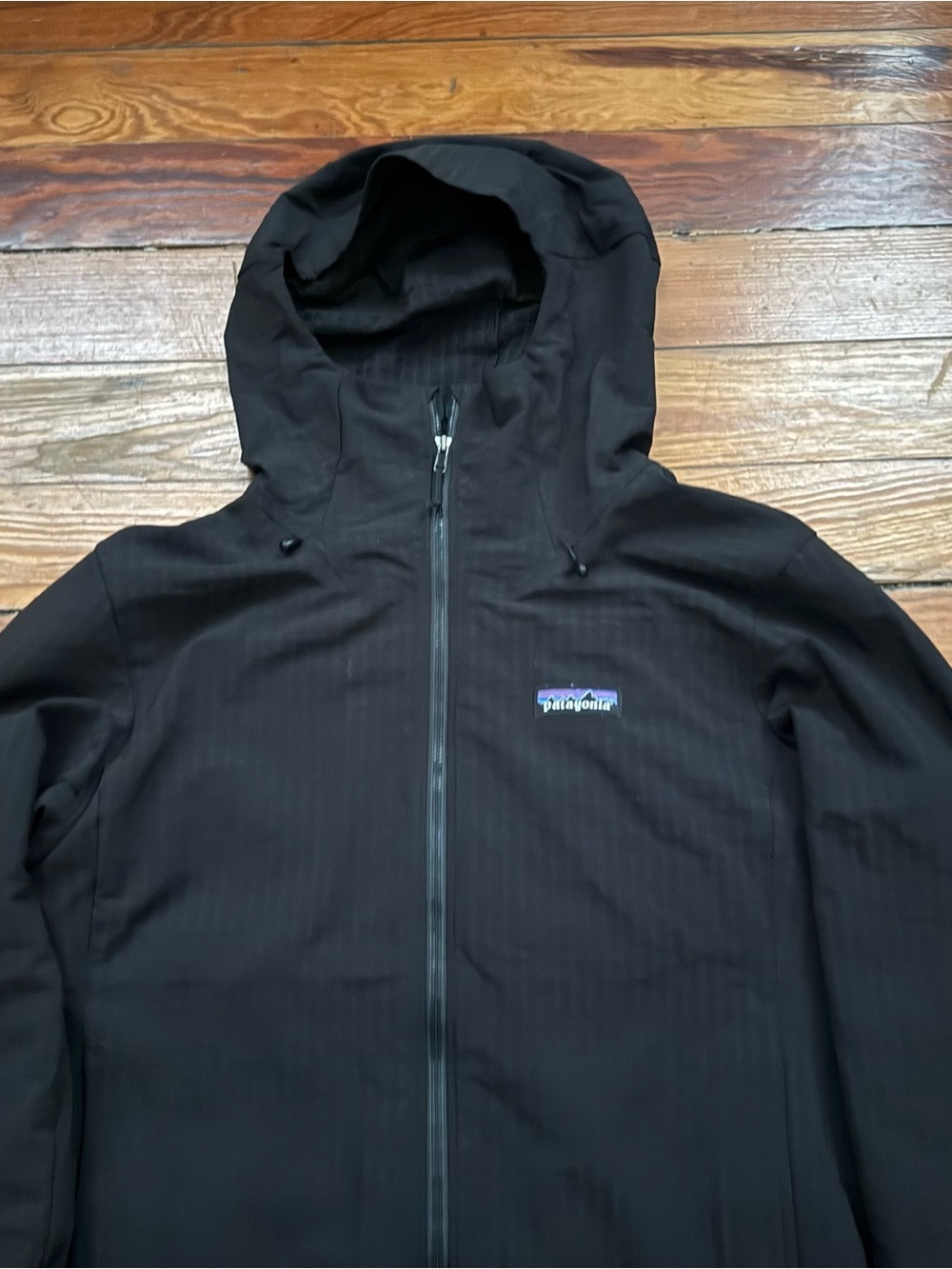 Patagonia R1 TechFace Hoody Jacket Men’s Small Black - Picture 3 of 7